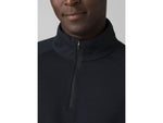 prAna Wensley 1/2 Zip Top - Men's Medium Black