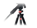 Predator Tactics DeadEye Rifle Tripod System Matte Black/Red Aluminum Finish 97499