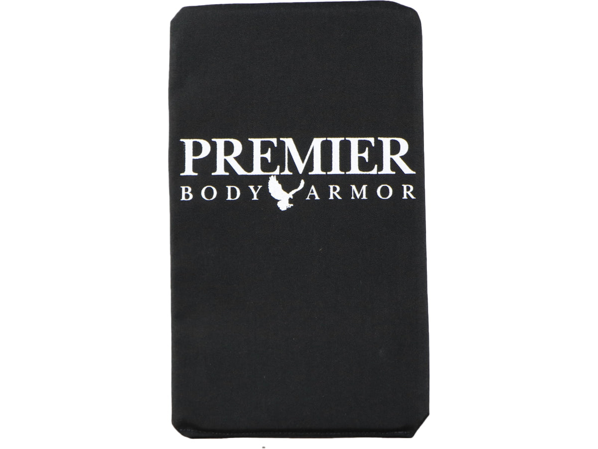 Premier Body Armor Haley Strategic Partners Flat Pack Plus Level IIIA Bulletproof Backpack Insert Black 9" x 13.5" BPP-9063