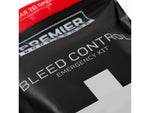 Premier Body Armor PBA Bleed Control Kit Standard Gauze Black/Red 9x6 inch STAT-BC Kit 2.0