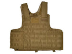 Sniper Cross Draw Tactical Multi Function Vest Tan ASVT02-T