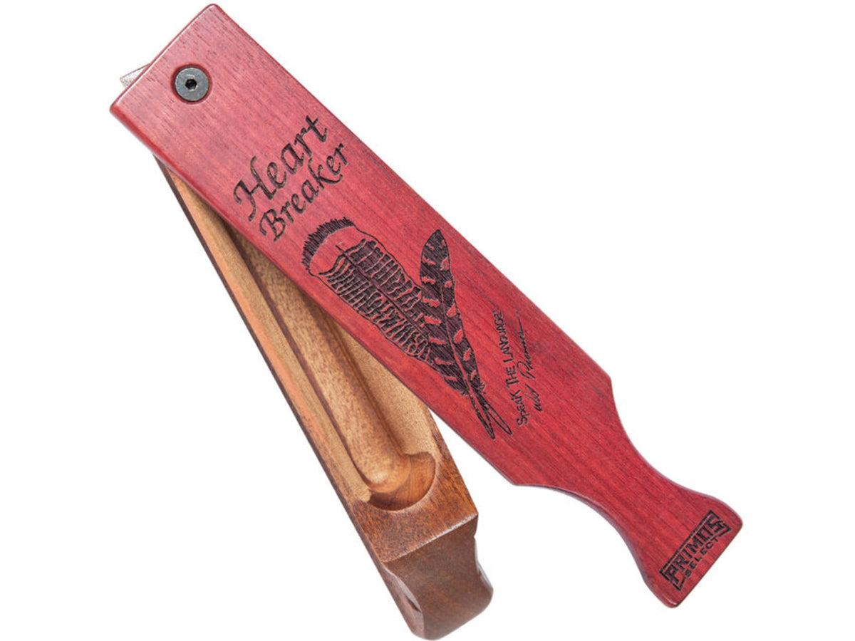 Primos Hunting Primos Turkey Box Call Heart Breaker Brown/Purple 228