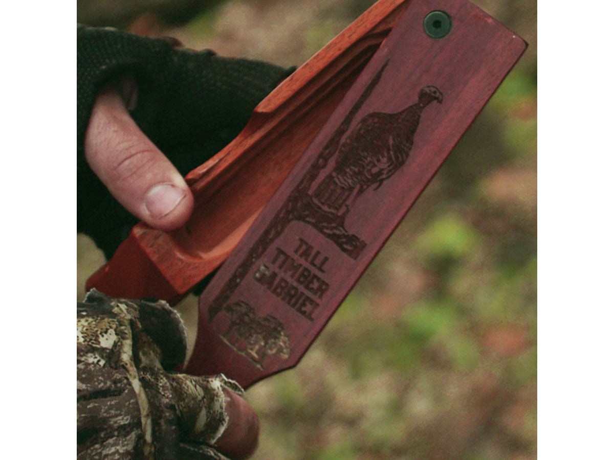 Primos Hunting Tall Timber Gabriel Wood Grain Sided w/Thumb Holes E/F