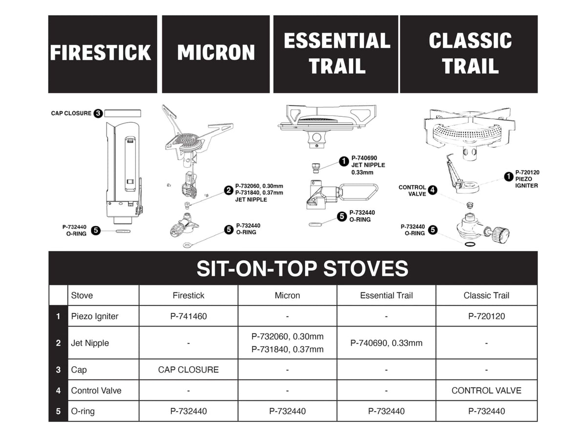 Primus Essential Trail Stove Backpacking P-351110