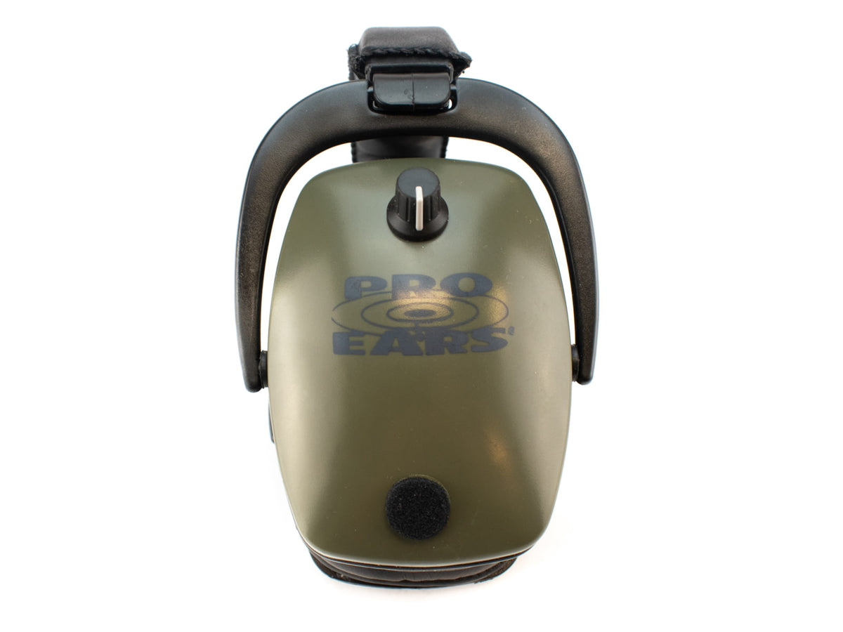 Pro Ears Pro Tac Plus Gold Slim Medium Profile NRR 28 Headset w/ Lithium Batteries Green GS-PTS-L Green