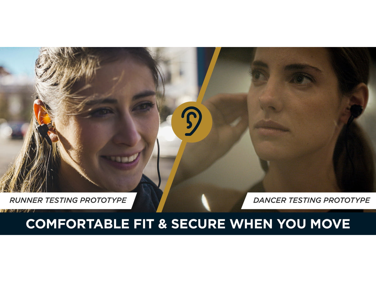 Pro Ears Stealth Bluetooth Elite Earplugs PEEBBLKE