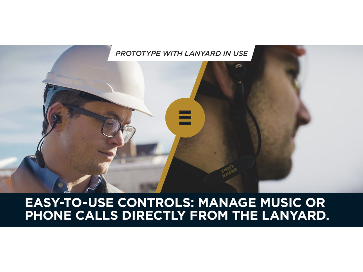 Pro Ears Stealth Bluetooth Elite Earplugs PEEBBLKE
