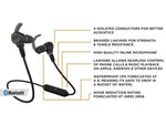 Pro Ears Stealth Bluetooth Elite Earplugs PEEBBLKE