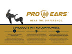 Pro Ears Stealth Bluetooth Elite Earplugs PEEBBLKE