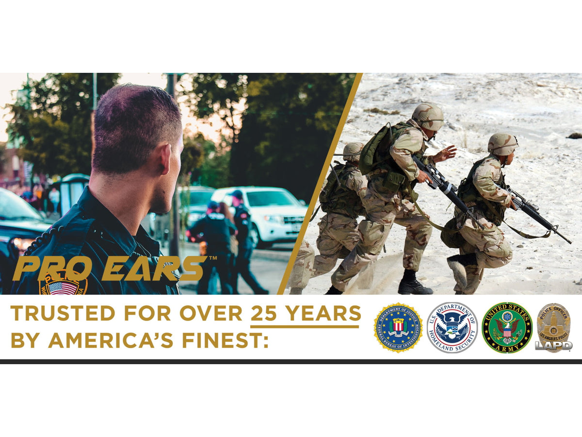 Pro Ears Stealth Bluetooth Elite Earplugs PEEBBLKE