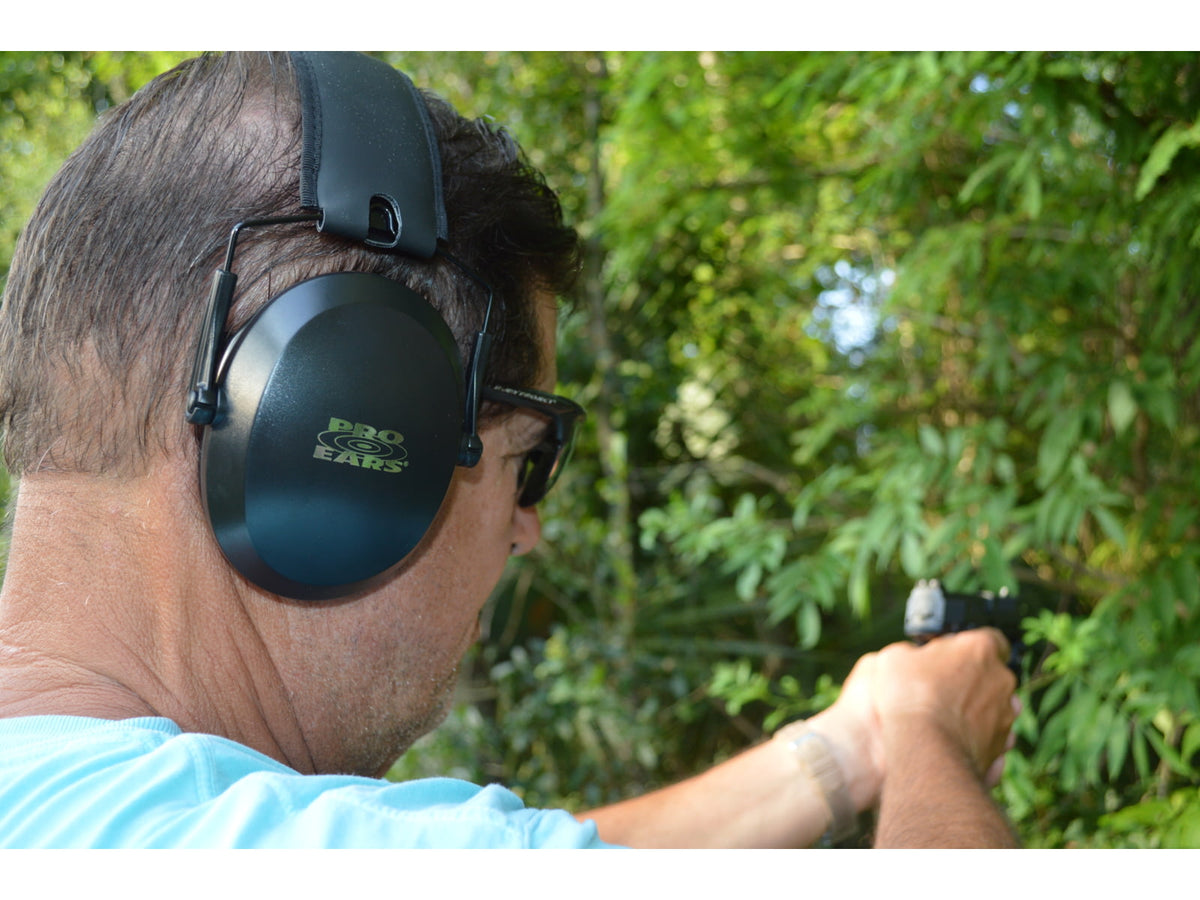 Pro Ears Ultra Gel 25 Hearing Protection Black PEUG25