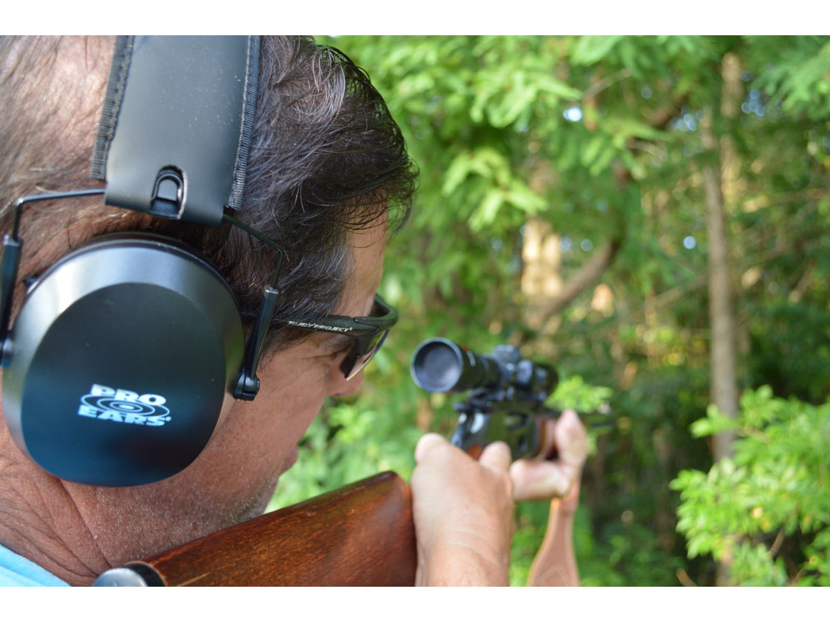 Pro Ears Ultra Gel 25 Hearing Protection Black PEUG25