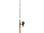 ProFISHiency 5ft High Vis Orange Micro Spinning Combo Multicolor PRO5SPINOG