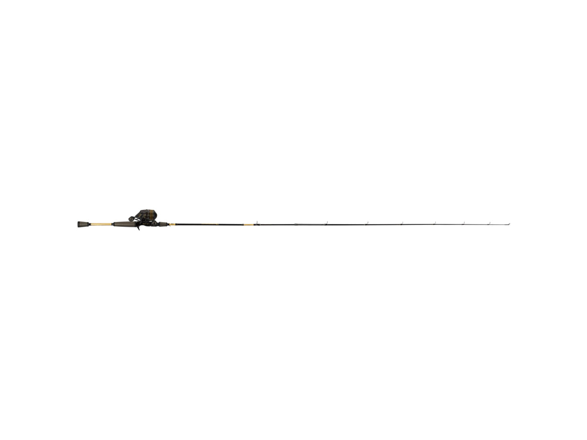 ProFISHiency 6ft8in Sniper Spincast Combo Black Gold Black 2pc SNIPERCB