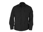 Propper Genuine Gear BDU Coat 60/40 Cotton/Poly Ripstop - Men's Black Extra Large Regular