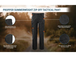 Propper Summerweight Zip Off Tactical Pants - Men's Khaki
