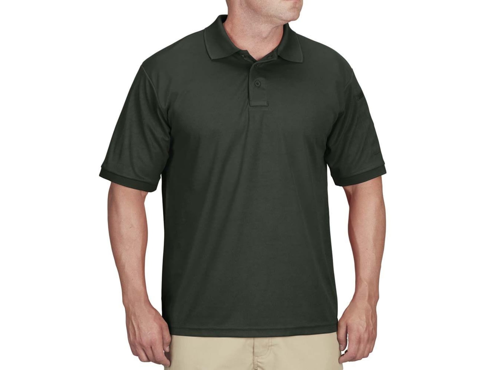 Propper Uniform Short Sleeve Polo - Men's Large Dark Green