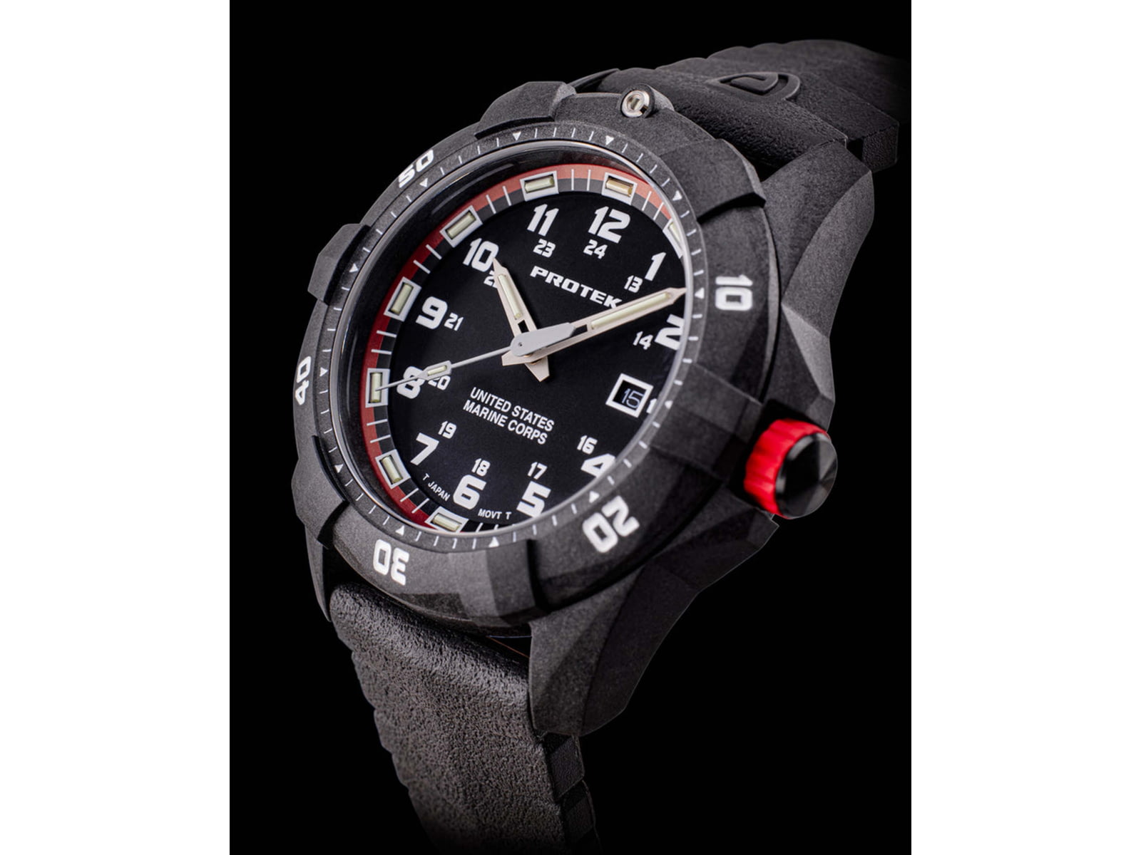 ProTek Carbon USMC Dive Watch Carbon