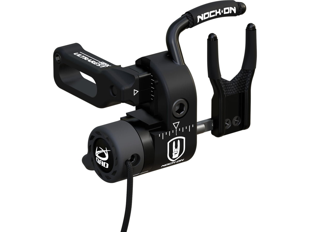 Qad UltraRest HDX Nock On Edition Rest Black Left Hand UNOBK-L