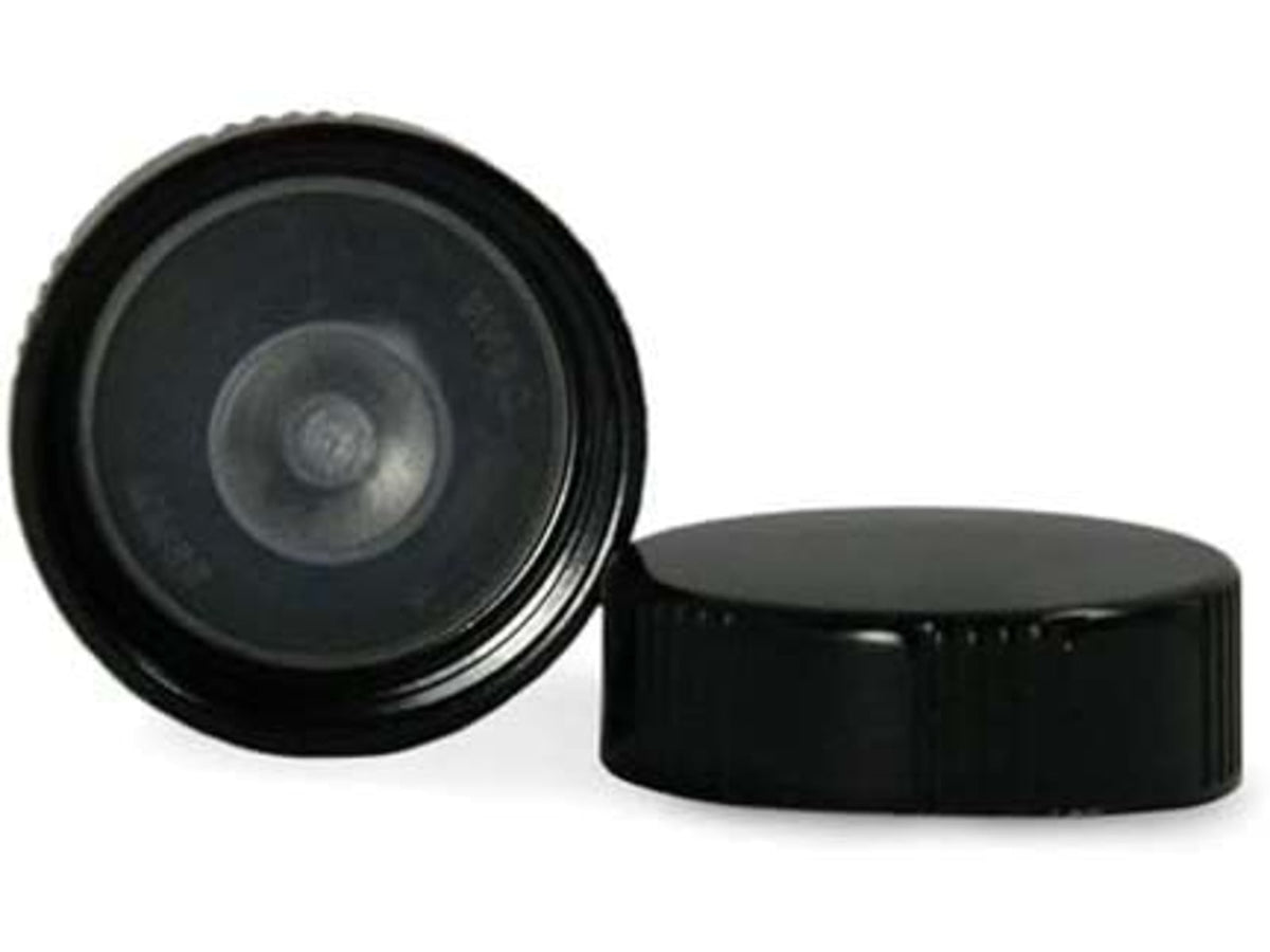 Qorpak Black Phenolic Screw Caps Poly-Seal Liner Qorpak CAP-00187