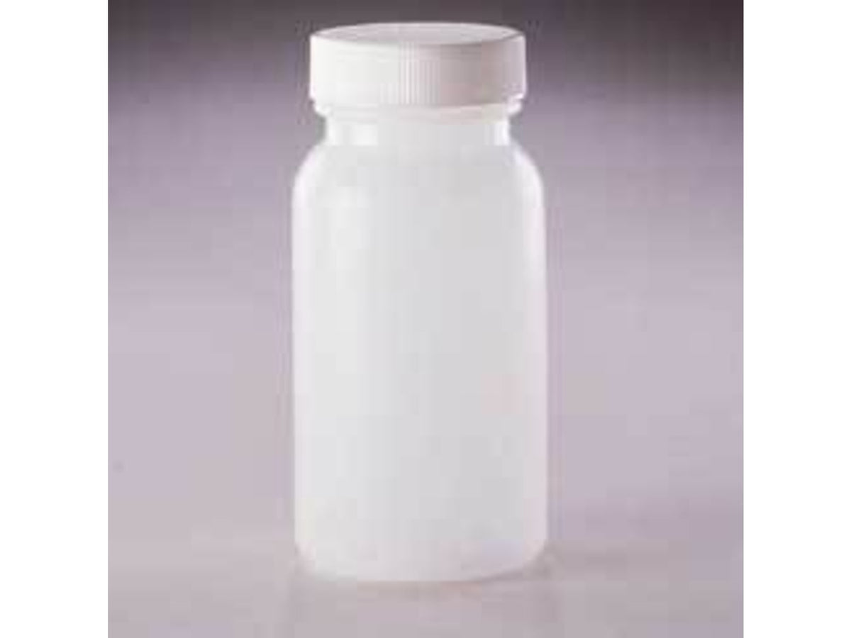VWR Wide Mouth Round Bottles High-Density Polyethylene with Caps 16125-903/EPA