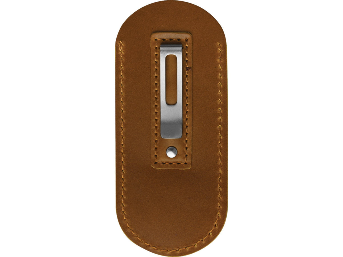 QSP Knife Leather Sheath Lt Brn QSP002A
