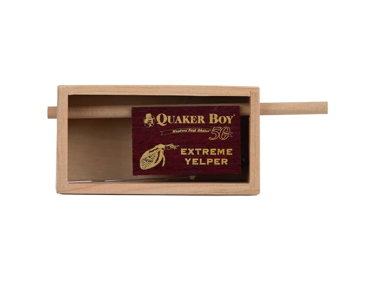 Quaker Boy 50th Anniversary Extreme Yelper Turkey Call Wood 13665