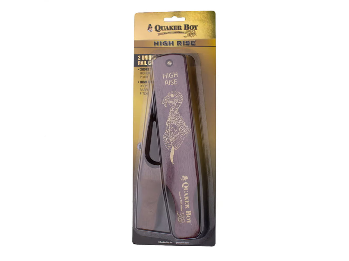 Quaker Boy 50th Anniversary High Rise Turkey Box Call Purple/Black 13674