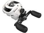 Quantum Accurist Baitcast Reel SZ 100 Reel LH Retrieve Oversized Non-Slip Handle Knobs and Continuous Anti-Reverse Clutch 1-PC Aluminum Frame