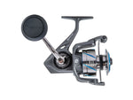 Quantum Benchmark Spinning Reel and Rod Combo 7ft 1-PC Medium Fast Rod Graphite Composite Blank SZ 4000 Reel 5+1 Bearings 6.2-1 Ratio Silver/Blue