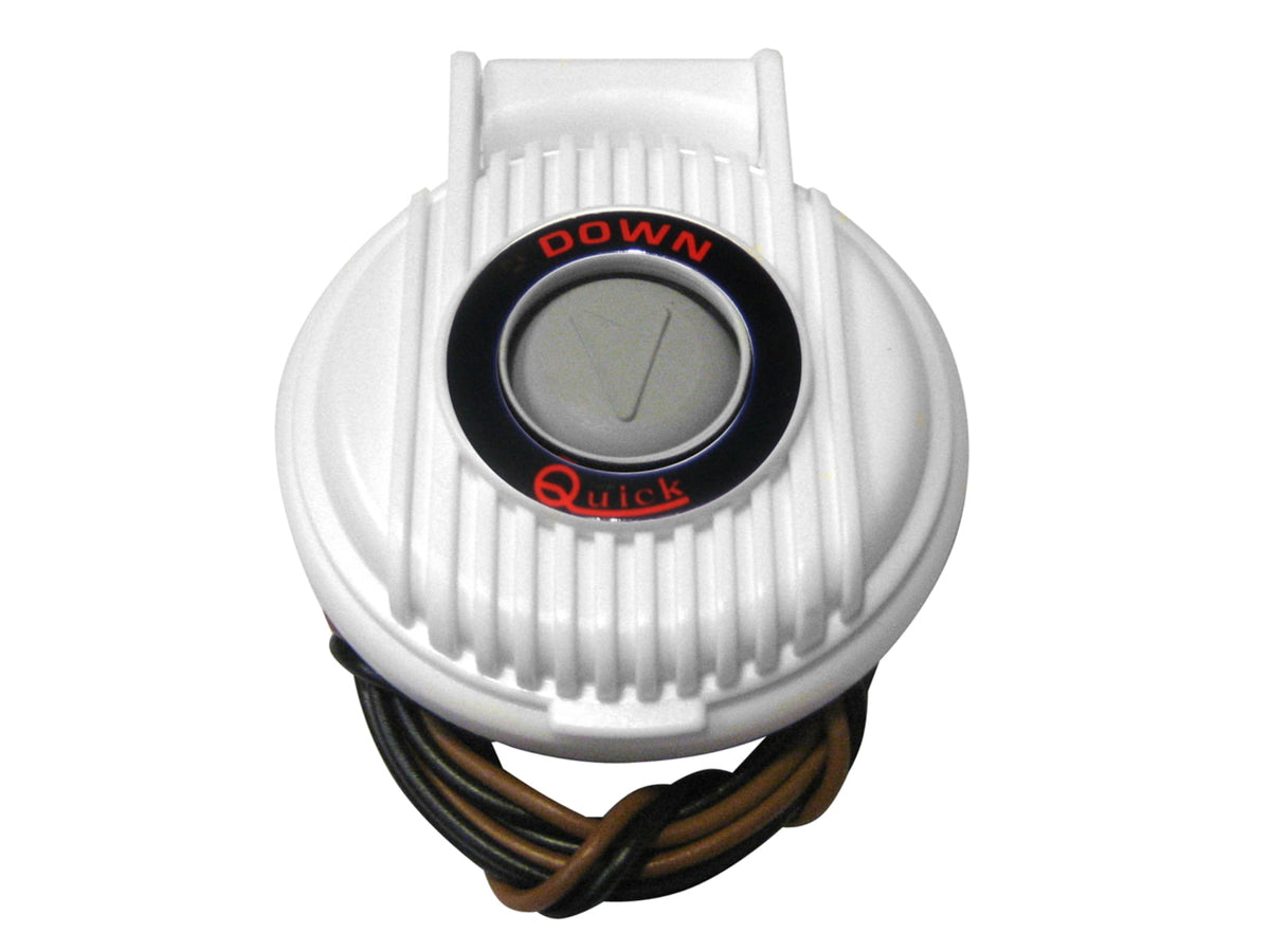 Quick 900/DW Anchor Lowering Foot Switch - White FP900DW00000A00