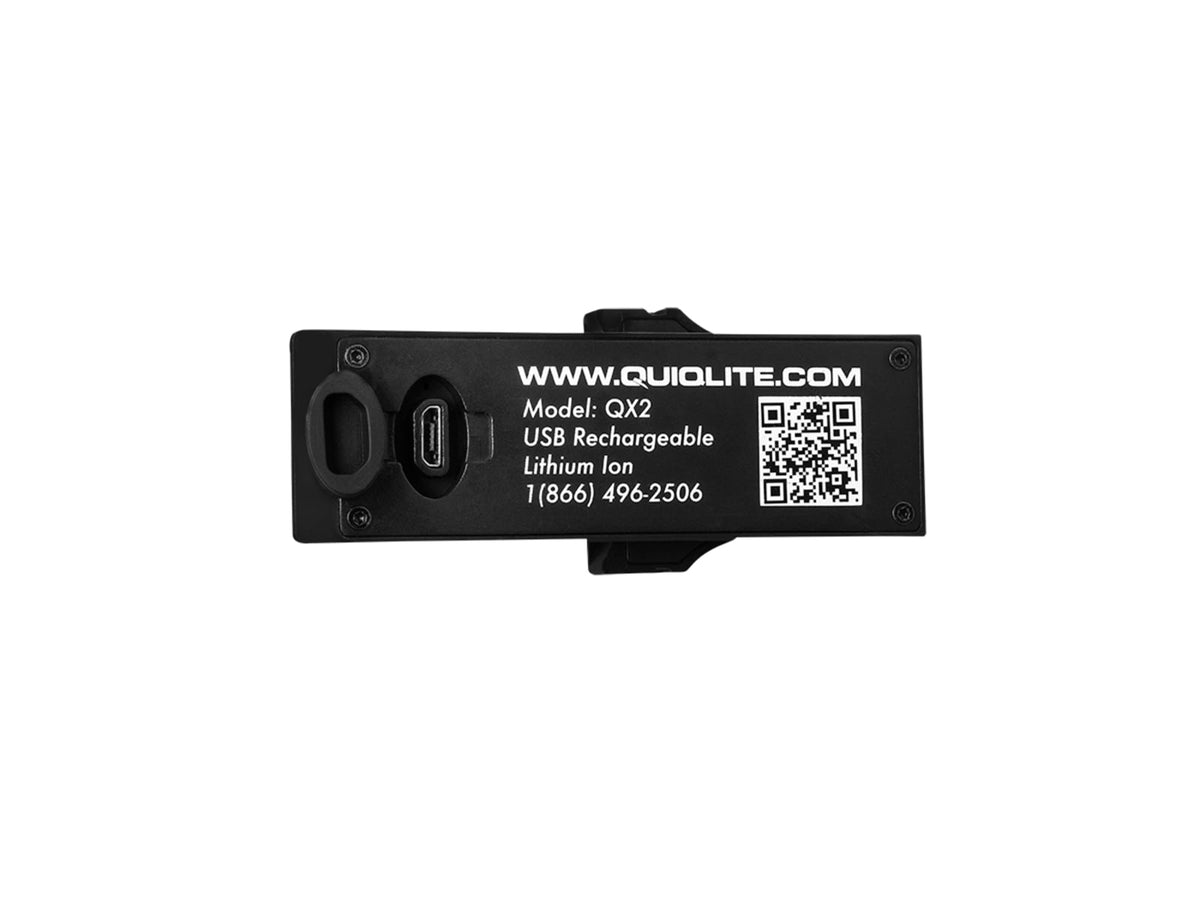 Quiqlite X2 Usb Rechargeable White/white - QX2WW