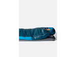 Rab Ascent 20F Sleeping Bag Left Zip Tempest Blue/Maya Blue QSN-01-TBM-REG-LZ