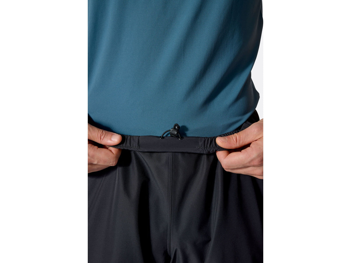 Rab Downpour Pants - Man's Black 2XL QWI-27-BLK-XXL