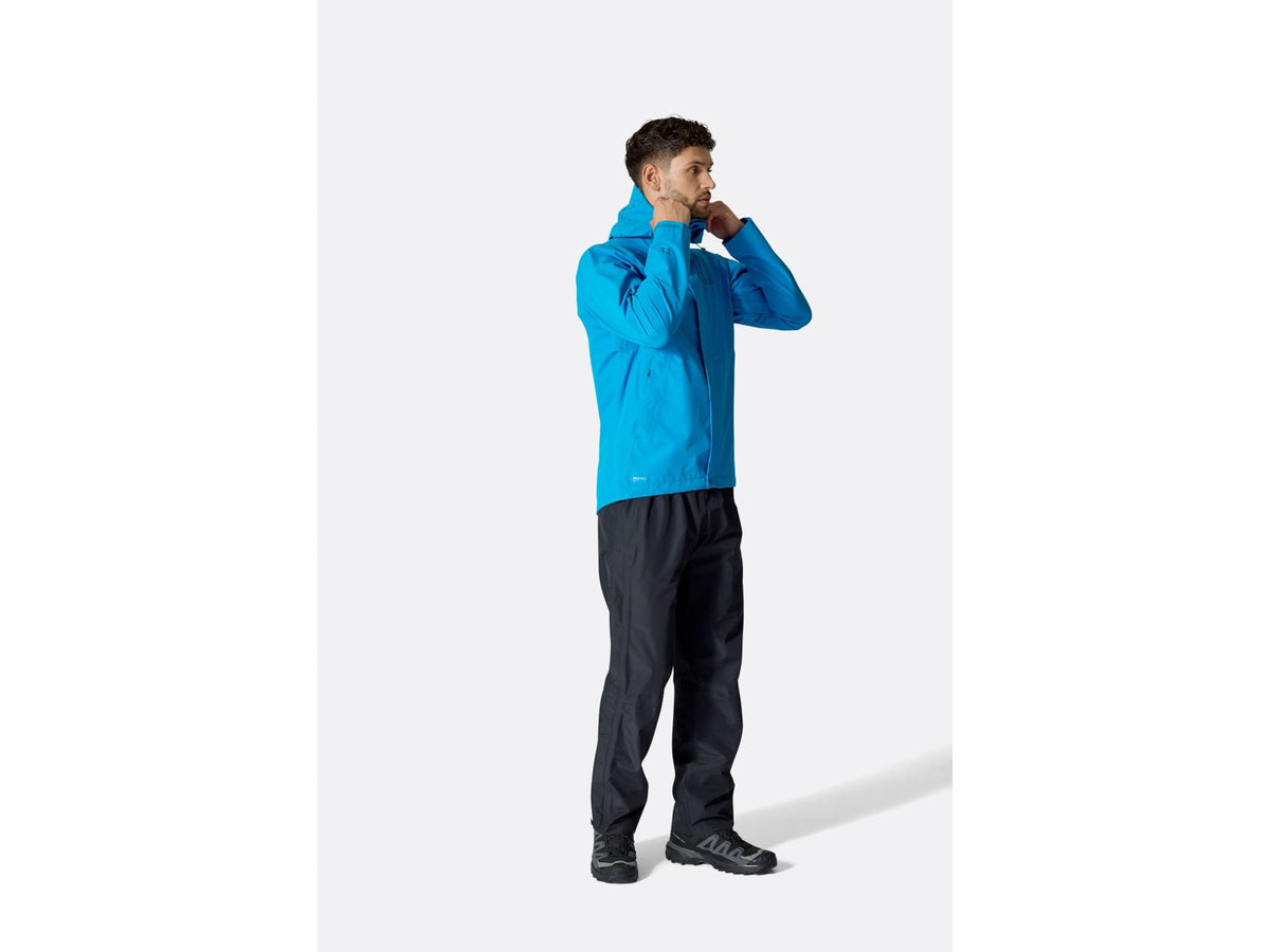 Rab Downpour Pants - Man's Black 2XL QWI-27-BLK-XXL