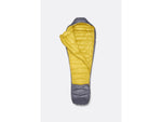 Rab Neutrino 0F Sleeping Bag Left Zip Graphene/Dark Pollen QSN-20-GDP-REG-LZ