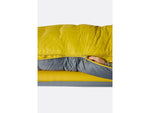 Rab Neutrino 10F Sleeping Bag Left Zip Graphene/Dark Pollen QSN-18-GDP-REG-LZ