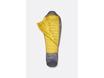 Rab Neutrino 10F Sleeping Bag Left Zip Graphene/Dark Pollen QSN-18-GDP-REG-LZ