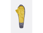 Rab Neutrino 20F Sleeping Bag Left Zip Graphene/Dark Pollen QSN-16-GDP-REG-LZ