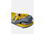 Rab Neutrino 20F Sleeping Bag Left Zip Graphene/Dark Pollen QSN-16-GDP-REG-LZ