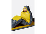 Rab Neutrino 20F Sleeping Bag Left Zip Graphene/Dark Pollen QSN-16-GDP-REG-LZ