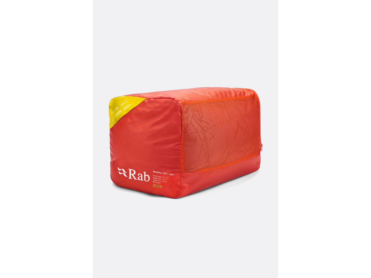 Rab Neutrino 20F Sleeping Bag Left Zip Graphene/Dark Pollen QSN-16-GDP-REG-LZ