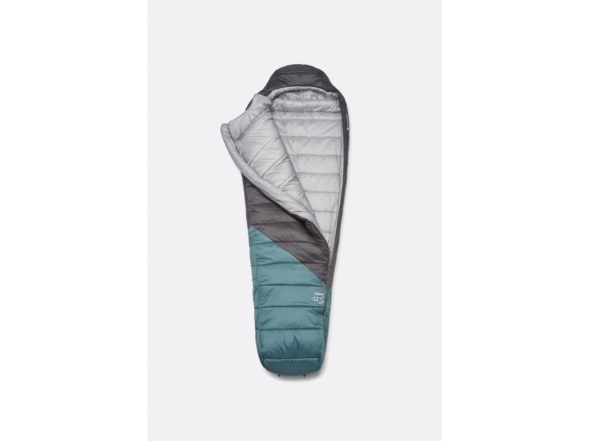 Rab Radeon 10F Sleeping Bag Left Zip Sage/Graphene QSS-25-SGH-REG-LZ