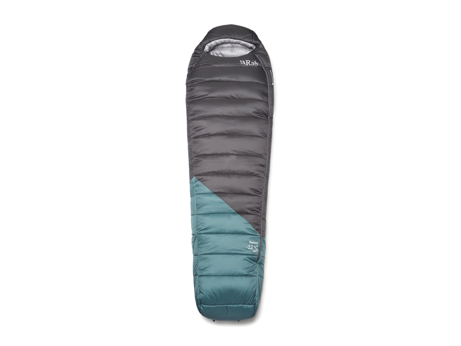 Rab Radeon 10F Sleeping Bag Left Zip Sage/Graphene QSS-25-SGH-REG-LZ