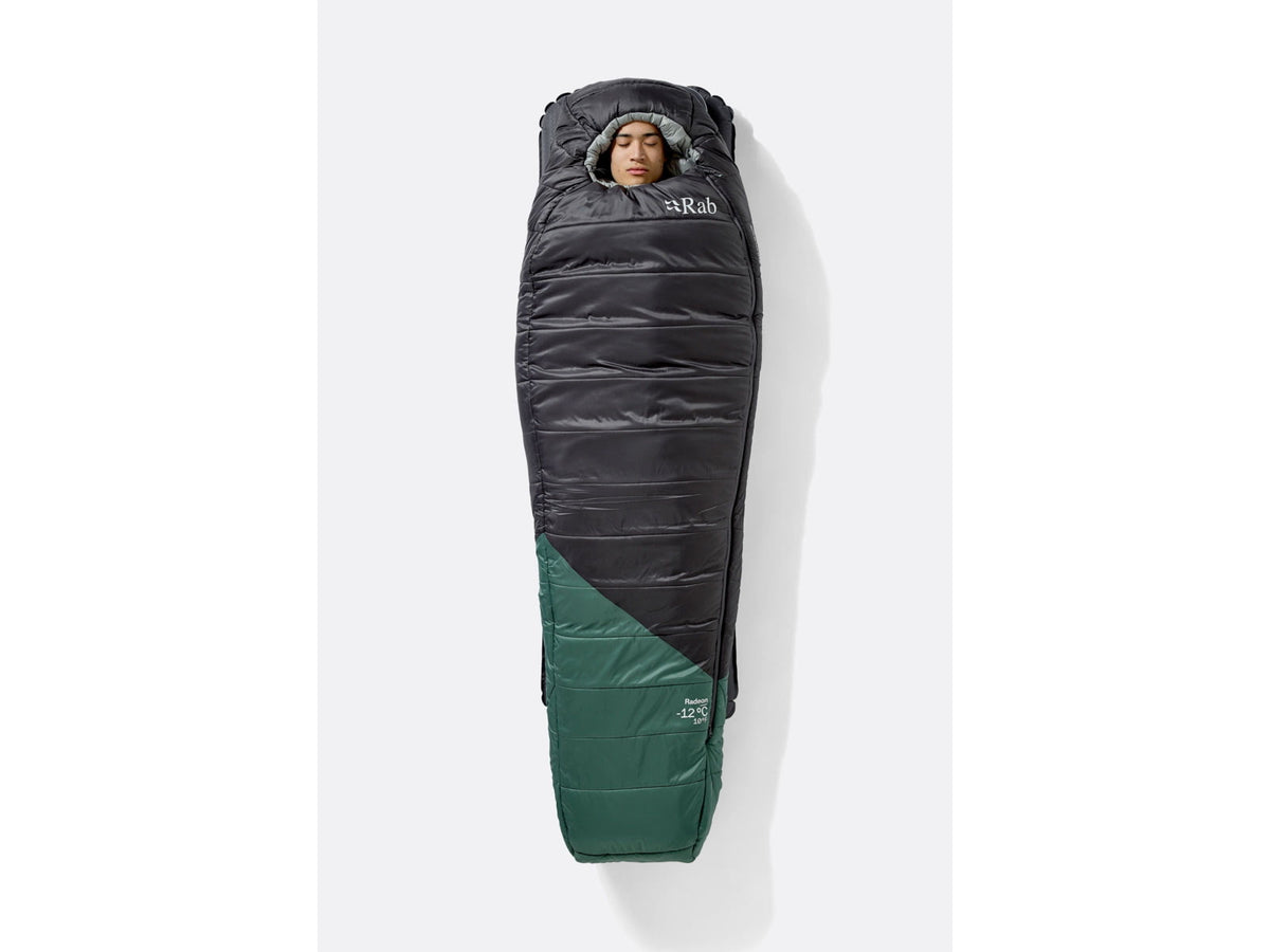 Rab Radeon 20F Sleeping Bag Left Zip Sage/Graphene QSS-23-SGH-REG-LZ