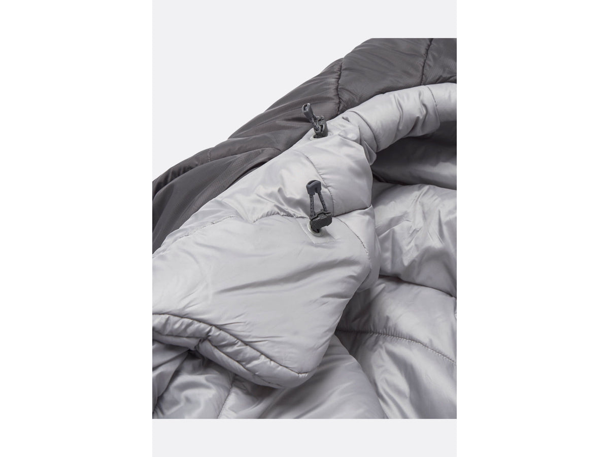 Rab Radeon 20F Sleeping Bag Left Zip Sage/Graphene QSS-23-SGH-REG-LZ