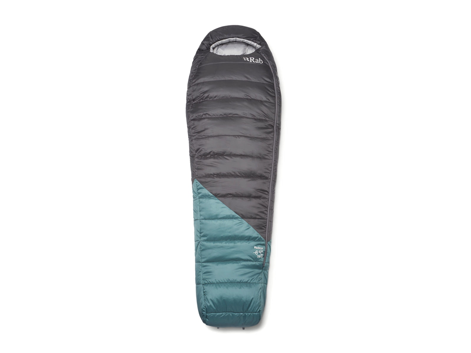 Rab Radeon 20F Sleeping Bag Left Zip Sage/Graphene QSS-23-SGH-REG-LZ