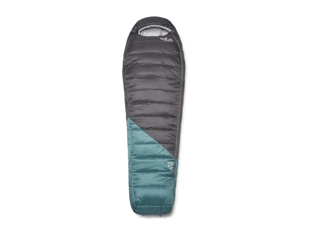 Rab Radeon 20F Sleeping Bag Left Zip Sage/Graphene QSS-23-SGH-REG-LZ