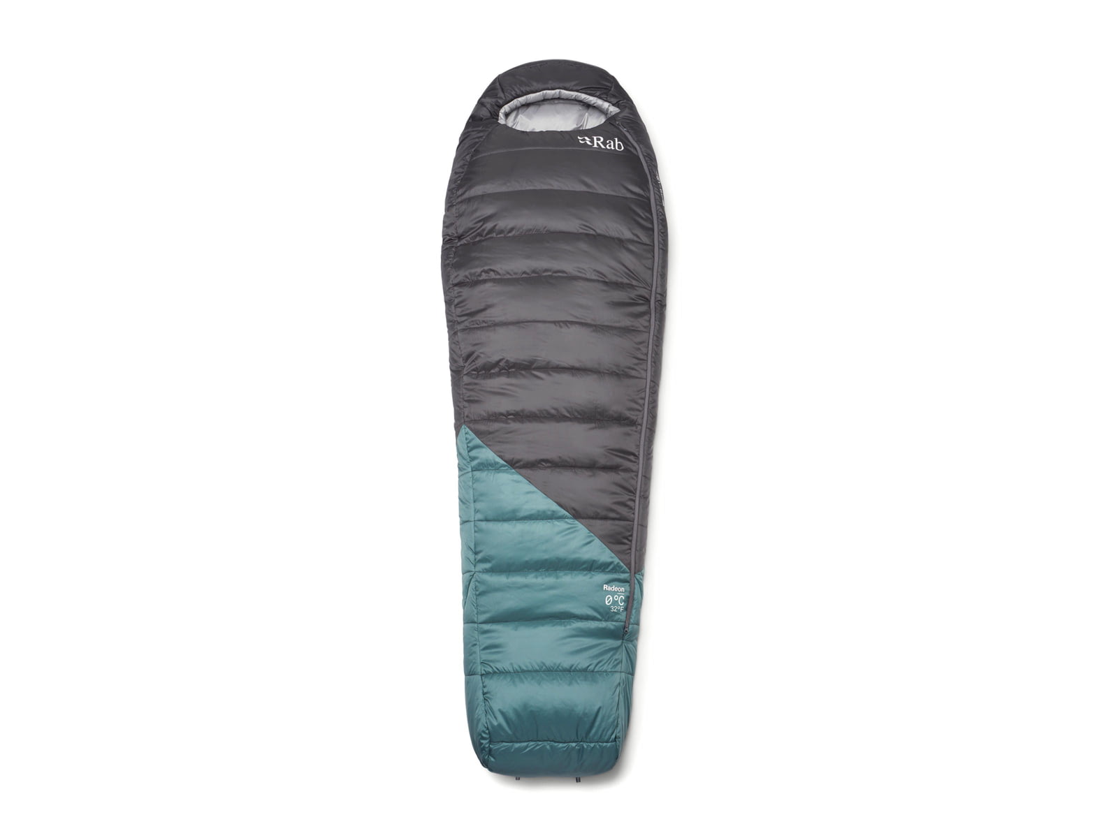 Rab Radeon 32F Sleeping Bag Left Zip Sage/Graphene QSS-21-SGH-REG-LZ