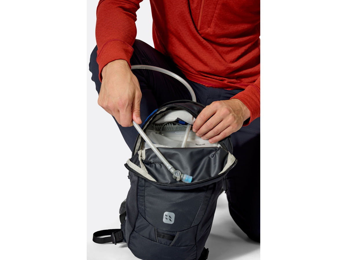 Rab Tygen 6 Backpack Black QAQ-01-BLK-MED